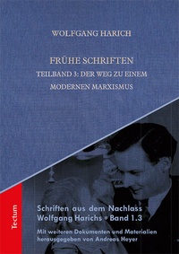 Abbildung von: Frühe Schriften - Tectum Wissenschaftsverlag