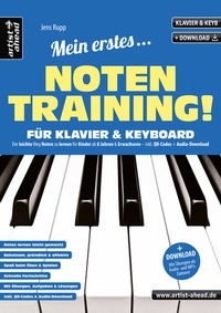 Abbildung von: Mein erstes Notentraining für Klavier & Keyboard! - artist ahead