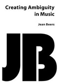 Cover: Creating Ambiguity in Music - wvb Wissenschaftlicher Verlag Berlin