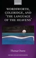 Cover: Wordsworth, Coleridge, and 'the language of the heavens' - Oxford University Press