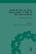 Cover: Fatal Errors; or Poor Mary-Anne. A Tale of the Last Century - Routledge
