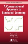 Cover: A Computational Approach to Statistical Learning - Chapman & Hall/CRC