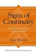 Cover: Signs of Continuity - Eisenbrauns