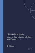 Cover: Three Odes of Pindar - Brill