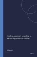 Cover: Death as an Enemy According to Ancient Egyptian Conceptions - Brill