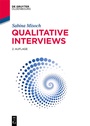 Cover: Qualitative Interviews - De Gruyter