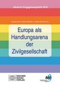 Enlarge image Cover: Europa als Handlungsarena der Zivilgesellschaft - Wochenschau Verlag
