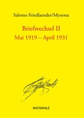 Cover: Briefwechsel II - BoD - Books on Demand