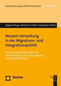 Abbildung von: Bessere Verwaltung in der Migrations- und Integrationspolitik - Nomos
