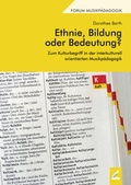 Cover: Ethnie, Bildung oder Bedeutung? - Wi&szlig;ner-Verlag