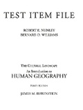 Cover: Test Item File - Pearson