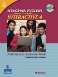 Cover: Longman English Interactive Level 4 Activity and Resource Book - Pearson Education (US)