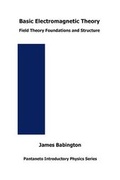Cover: Basic Electromagnetic Theory - The Pantaneto Press