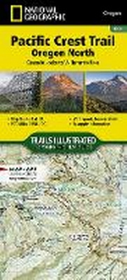 Abbildung von: Pacific Crest Trail, Oregon North - National Geographic Maps