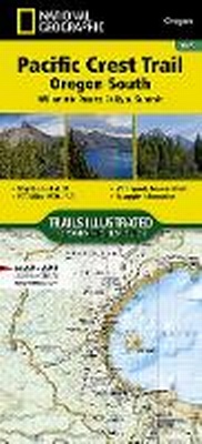 Abbildung von: Pacific Crest Trail, Oregon South - National Geographic Maps