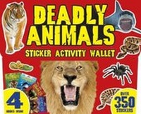 Enlarge image Cover: Deadly Animals Sticker Activity Wallet - Igloo Books Ltd