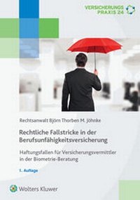 Abbildung von: Fallstricke in der Berufsunfähigkeitsversicherung - Wolters Kluwer Deutschland