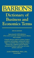 Cover: Dictionary of Business and Economic Terms - Barrons Educational Services