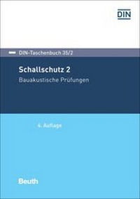 Abbildung von: Schallschutz 2 - DIN Media