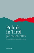 Abbildung von: Politik in Tirol - Jahrbuch 2019 - Studien Verlag
