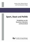 Cover: Sport, Staat und Politik - Cuvillier Verlag eBooks