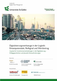 Abbildung von: Digitalisierungswerkzeuge in der Logistik: Einsatzpotenziale, Reifegrad und Wertbeitrag - Cuvillier Verlag