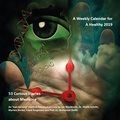 Cover: 53 Curious Stories about Medicine, A Weekly Calendar for A Healthy 2019, - Wortflut UG