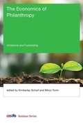 Cover: The Economics of Philanthropy - MIT Press