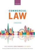 Cover: Commercial Law - Oxford University Press
