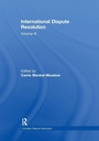 Cover: International Dispute Resolution - Routledge