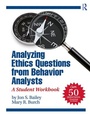 Cover: Analyzing Ethics Questions from Behavior Analysts - Routledge