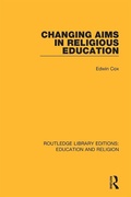 Cover: Changing Aims in Religious Education - Routledge