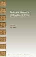 Cover: Books and Readers in the Premodern World - Society of Biblical Literature
