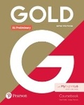 Cover: Gold B1 Preliminary New Edition Coursebook and MyEnglishLab Pack - Pearson Education Limited