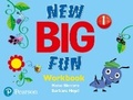Cover: New Big Fun - (AE) - 2nd Edition (2019) - Workbook - Level 1 - Pearson Education Limited