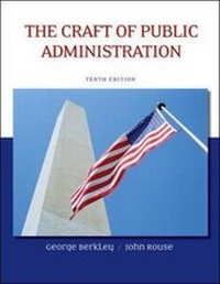 Enlarge image Cover: The Craft of Public Administration - McGraw-Hill Professional