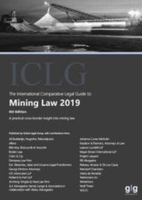 Abbildung von: The International Comparative Legal Guide to: Mining Law 2019: 6 - Global Legal Group Ltd