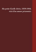 Cover: Ma petite Giselle cherie 1939-1944 - BoD - Books on Demand