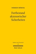 Bild: Fortbestand akzessorischer Sicherheiten - Mohr Siebeck