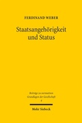 Cover: Staatsangeh&ouml;rigkeit und Status - Mohr Siebeck