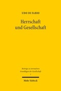 Cover: Herrschaft und Gesellschaft - Mohr Siebeck