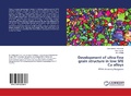 Cover: Development of ultra-fine grain structure in low SFE Cu alloys - LAP Lambert Academic Publishing
