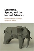 Cover: Language, Syntax, and the Natural Sciences - Cambridge University Press