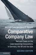 Cover: Comparative Company Law - Cambridge University Press