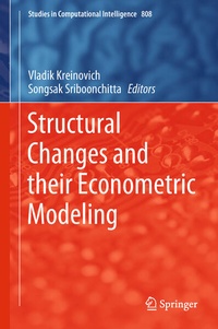 Enlarge image Cover: Structural Changes and their Econometric Modeling - Springer