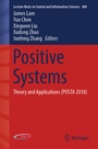 Cover: Positive Systems - Springer