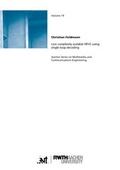 Cover: Low complexity scalable HEVC using single loop decoding - Shaker