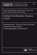 Abbildung von: Jahrbuch für öffentliche Finanzen (2018) 2 - Berliner Wissenschafts-Verlag