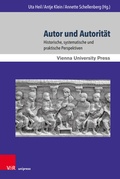 Cover: Autor und Autorit&auml;t - Brill Deutschland