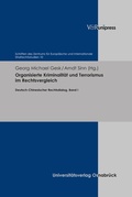 Cover: Organisierte Kriminalit&auml;t und Terrorismus im Rechtsvergleich - Brill Deutschland
